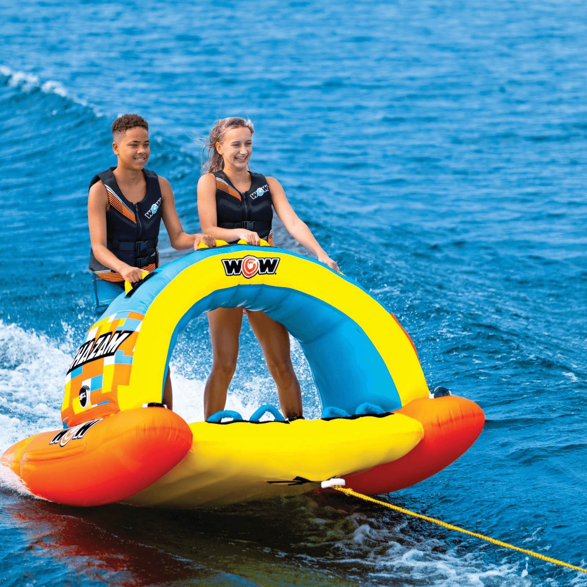 WOW Sports DC Comics Shazam 1- and 2-Person Towable