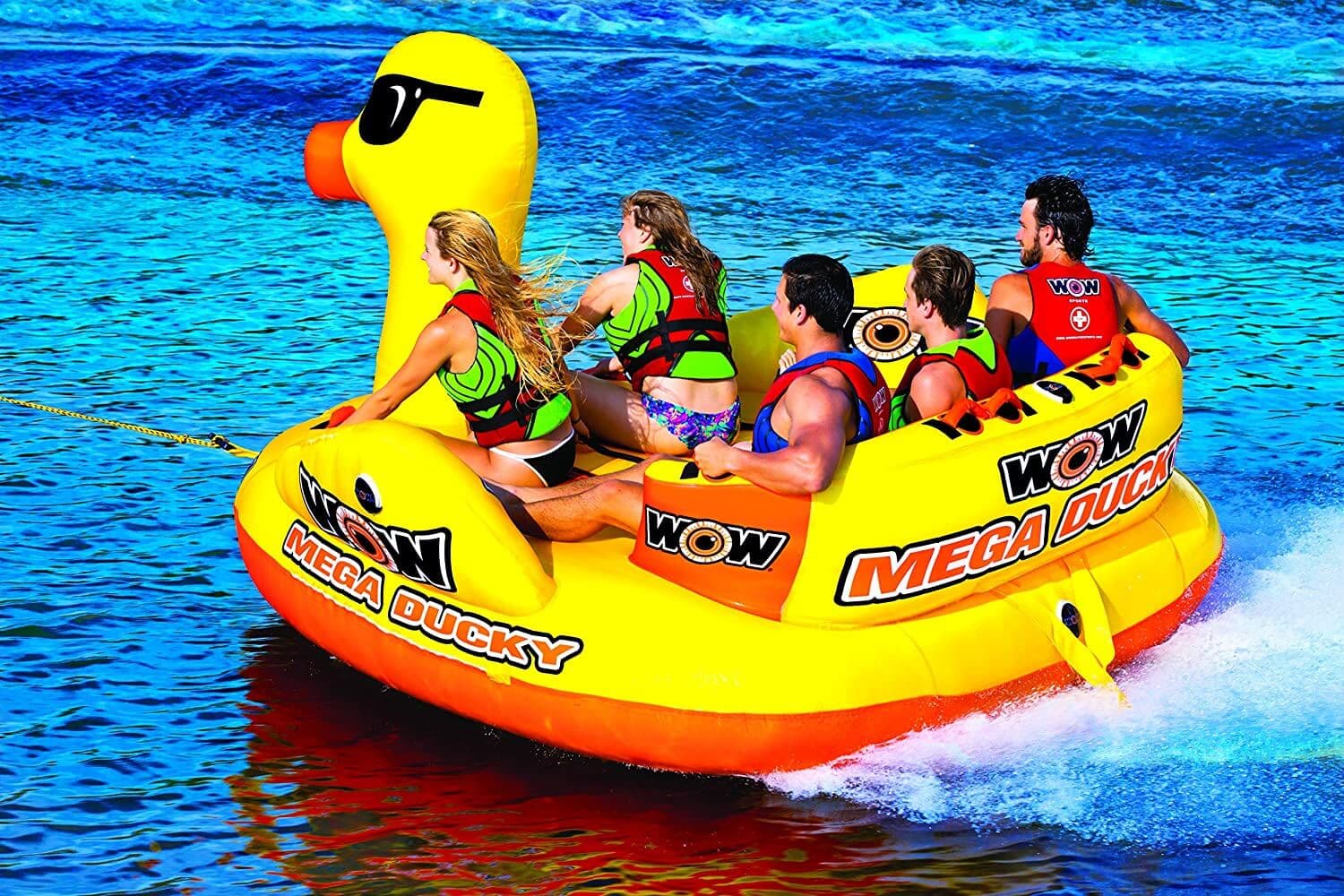 WOW Sports Mega Ducky 5P Towable (19-1060)