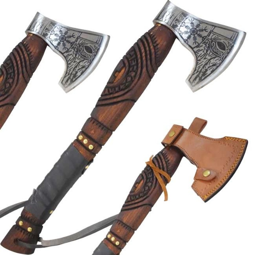 Old Ram Handmade High Carbon Viking Throwing Axe OR-713