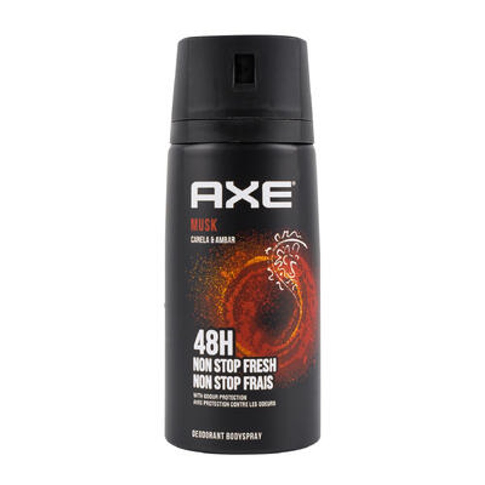 Axe Musk Canela & Ambar Deodorant Bodyspray - 5oz - 48H Non Stop Fresh