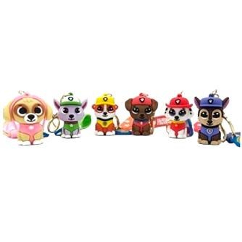PVC Keychain - Puppy Friends 3D Assortment Backpack Charm (KC-AC026047) OUT OF STOCK