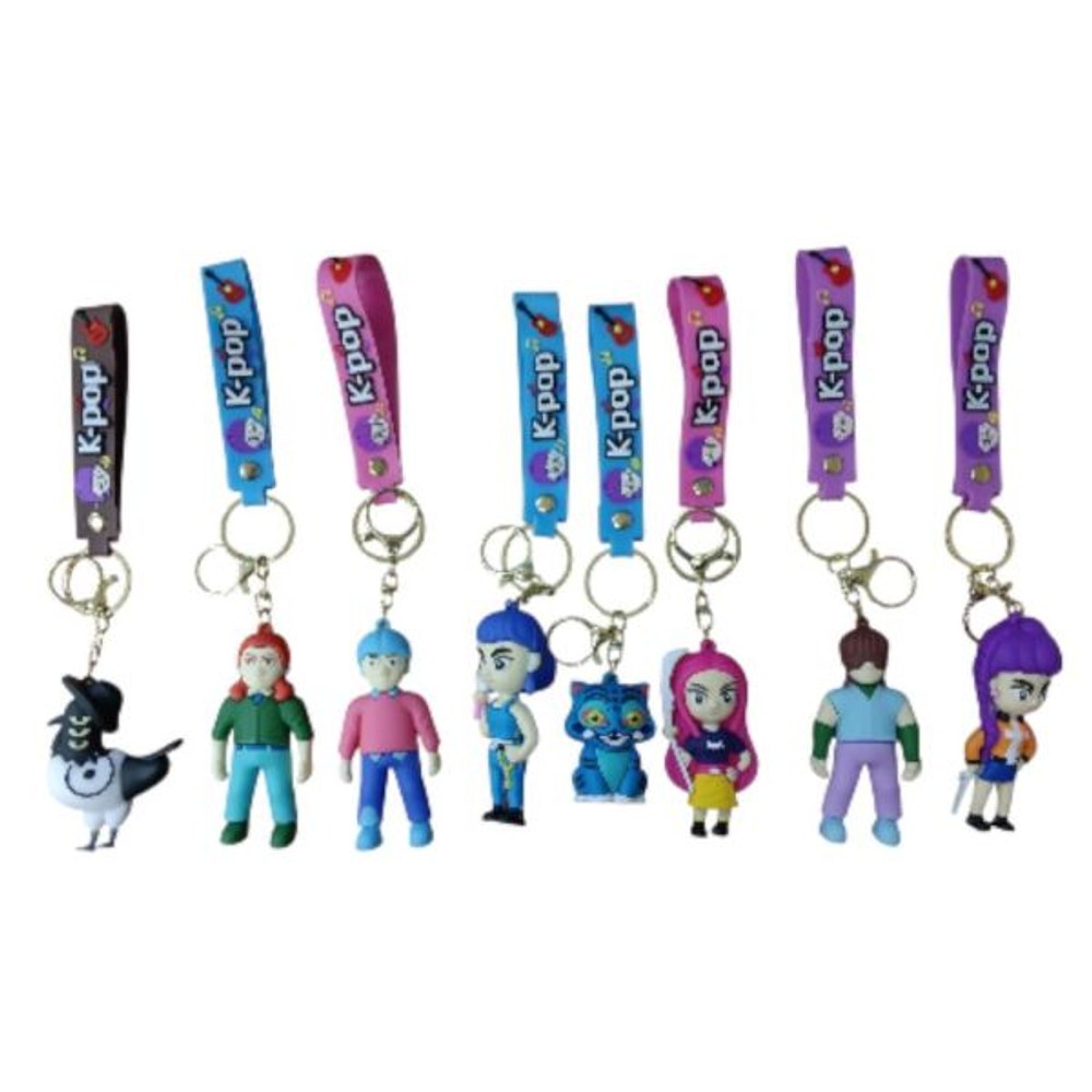 PVC Keychain 3" K-pop Demon Hunter #2 Backpack Charm OUT OF STOCK