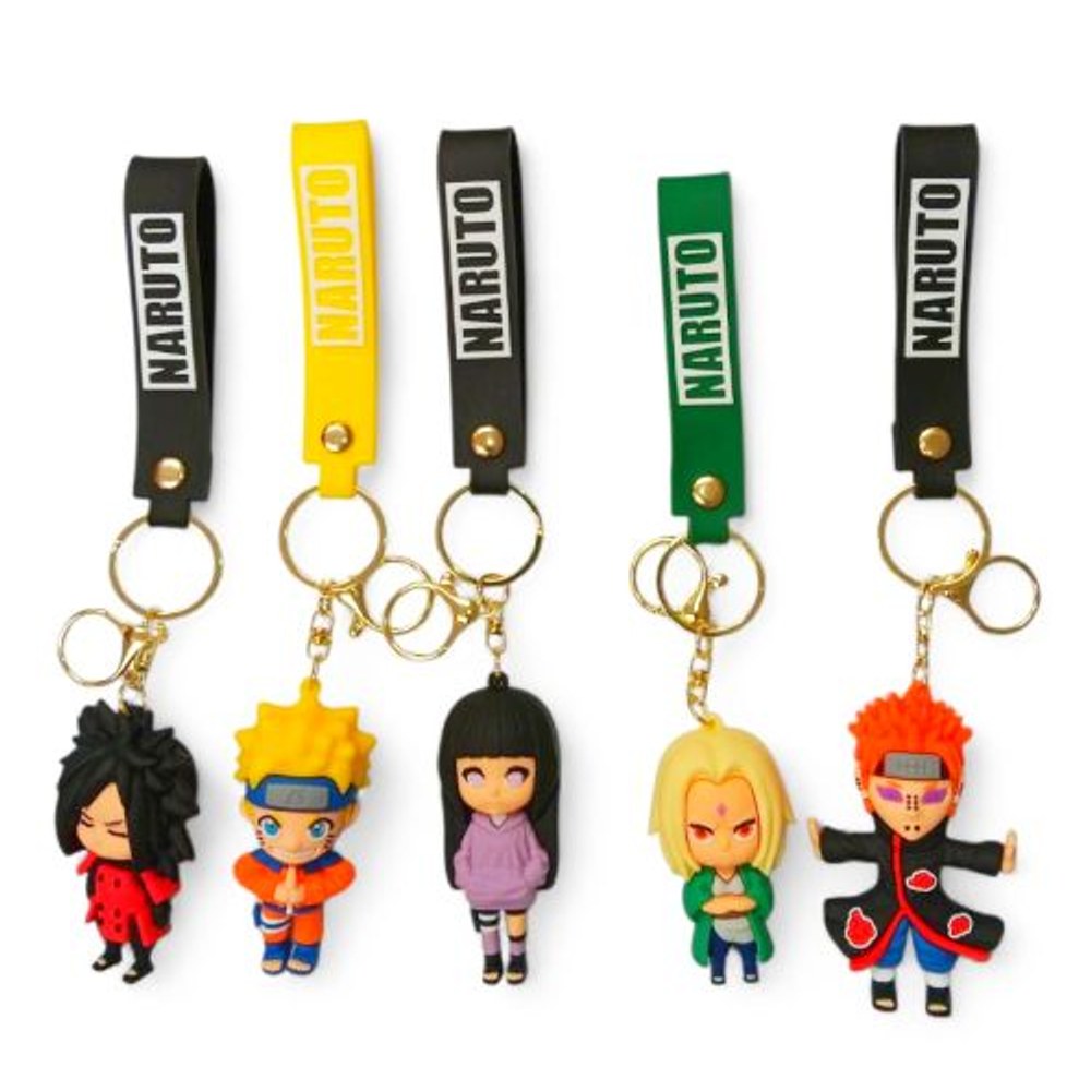 PVC Keychain 3" Naruto Assortment Backpack Charm (AL0138)