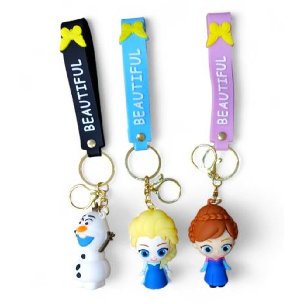 PVC Keychain 3" Frozen Assortment Backpack Charm (1030)