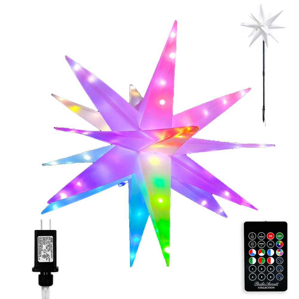 Twinklers™ 15" Indoor & Outdoor Decorative LED Star