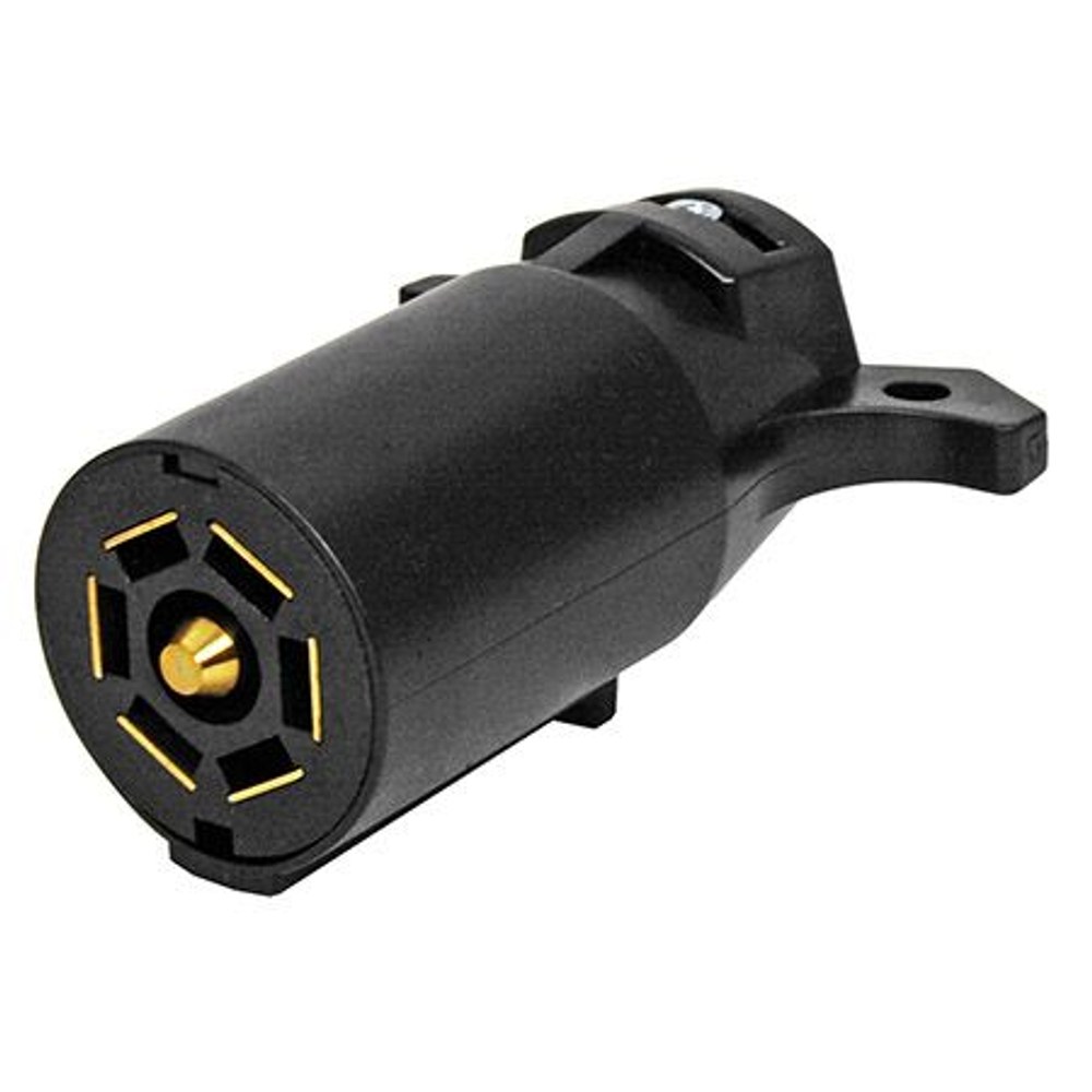 7 Pole Trailer Male Connector Adapter for Towing Electrical Harness...