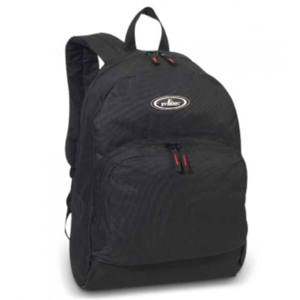 30 Wholesale Classic Backpack With Front Organizer In Black